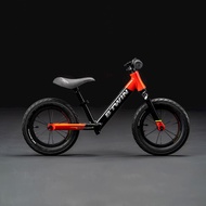 Balance bike for kids size 12 inches- black/red CN