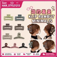 Ikat Rambut Klip Rambut Klip Rambut Korea Hair Clip Rambut Korea Hair Clips Hair Pin Hair Claw发夹大夹子夹