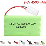 9.6V 4500mah Rechargeable Battery For Rc toys Car Tanks Robots Gun NiMH Battery AA 9.6v 2400mah Batteries Pack For Rc Boat parts Hot Sell Clearlovey