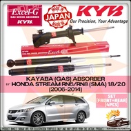 KAYABA KYB EXCEL G Honda Stream RN6 / RN8 SMA 1.8 2.0 Gas Shock Strut Absorber ( FRONT REAR SET )