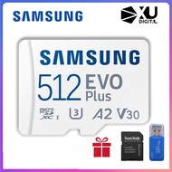 Samsung Micro SD Card 16GB การ์ดหน่วยความจำ64GB ความเร็วสูง TF Card Switch กล้องเฝ้าระวังเฉพาะ Samsung Memory Card 32Gb 128GB โทรศัพท์มือถือความเร็วสูง256GB เครื่องบันทึกการขับขี่512GB การ์ดหน่วยความจำ Microsd การ์ดหน่วยความจำการ์ดหน่วยความจำแฟลช
