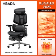 HBADA X7 Smart Ergonomic Chair with Dynamic Lumbar Support