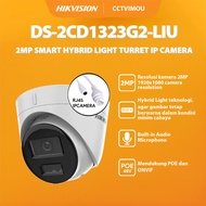 Hikvision DS-2CD1323G2-LIU 2MP SMART HYBRID LIGHT TURRET IP CAMERA