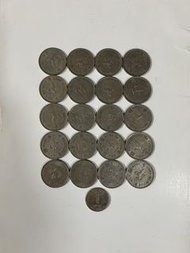 (1970年20枚大壹圓)香港政府英女皇伊麗莎白二世 1970年硬幣大一元 Government of Hong Kong Queen Elizabeth ll 1970 $1