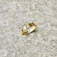 👍🏻Gucci 古馳 Icon系列 镂空星星 925銀 戒指 窄版 18K鍍金 黃金色 男女同款 情侶款