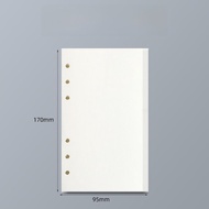 A6 Portable TN Travel Notebook Thickened Soft Leather Cover Drawing Blank Book Memo Tearable Inner C