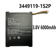 Komputer riba 3449119-1S2P 3.8V 6000mAh Untuk Siri Tablet ALLDOCUBE iPlay 20 Pro