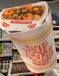 日清合味道杯麵造型單肩袋 海鮮味/鮮蝦味