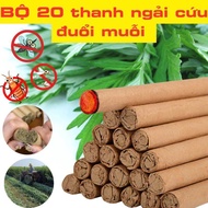 Combo 10/20 thanh ngải cứu đuổi muỗi xông phòng giảm stress thư giãn (chưa bao gồm đế cắm)