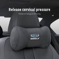 Car high end Neck Pillow Protector advanced Auto Seat Headrest For Geely Atlas SUV Boyue Borui Coolr