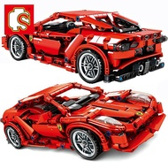 [Ready Stock] Sembo Lego Technic Inspired Ferrari 458 (603pcs)