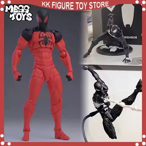 In Stock Mess Toys Spider Man Symbiote Kaine Parker Black Neighbor Symbiote Spider-Man Black Scarlet