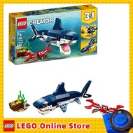 LEGO &amp; Creator-Ensemble de jouets de construction Deep Sea CreIndic 31088, cadeau d'anniversaire pour enfants, garçons et filles de 7 ans et plus, 3 en 1, 230 pièces