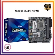 MOTHERBOARD ASROCK B560M-ITX/AC ( LGA1200 / B560 / DDR4 )