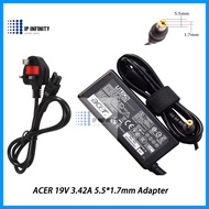 ACER 3.42A 5.5*1.7MM ASPIRE E14 ES1-411 E1-421 V3-771 ES1-533 LAPTOP CHARGER ADAPTER