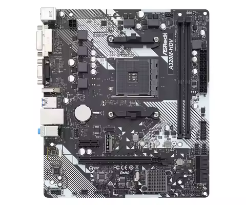 Used For ASRock A320M-HDV R4.0 Motherboard Socket AM4 DDR4 32GB M.2 PCI-E 3.0 support R3 R5 R7 R9 AM