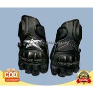 Motorcycle Rider Leather Gloves
