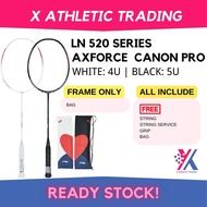 LN 520 Axforce Cannon Pro limited edition gift [Free flannel bag] badminton racket