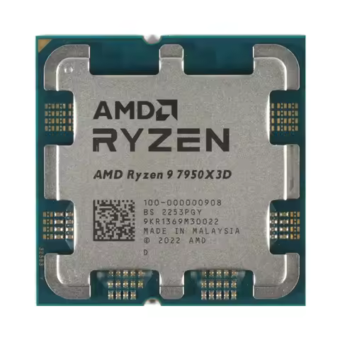 Ryzen 9 7950X3D CPU R9 7950X3D Processor for B850 B650 B650E X670E 4.2 up to 5.7GHz 16-Core 32-Threa