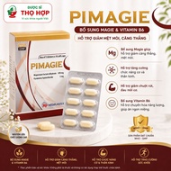 PIMAGIE Magnesium & Vitamin B6 | Foods that protect health | Box of 50 soft capsules