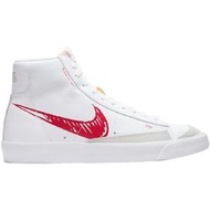 Nike Blazer Mid 77 Sketch White Red