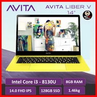 AVITA LIBER 14-inch Laptop (Core i3 - 8130U/8GB/128GB SSD/Window 10 Home/Intel UHD 620 Graphics)