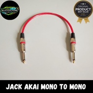 Akai 6.5mm mono to Akai mono jack jumper cable 20cm-30cm-50cm