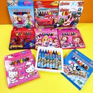 DMW Jumbo Crayons 8 Colors Safe for Kids Perfect for School Supplies Crayon Crayon for Kids Crayon S