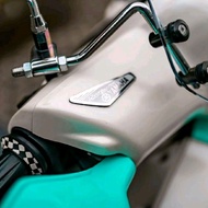 Stainless Steel Emblem for Fazzio Batok Spido Meter Fazzio (already has double tape glue) yamaha Faz