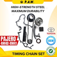 MI001*FS GloBelt Timing Chain Set (98) Mitsubishi Pajero 4M40 4M41 New (Single Chain)