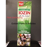 PAPI IOZIN Wound spray 120 ml