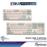 Ducky One 3 TKL Matcha | Ducky One 3 Matcha | PBT Double-shot Wired Mechanical Keyboard (Cherry MX S