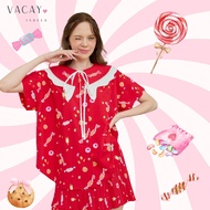 VACAY INDEED |  Candy SHop เสื้อเชิ๊ต Mila Shirt  /พร้อมส่ง