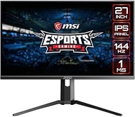 MSI Full HD Gaming RGB Non-Glare Super Narrow Bezel 1ms 1920 x 1080 144Hz Refresh Rate Adjustable He