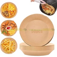 50Pcs Air Fryer Paper Grill Liner Cooking Paper Liner