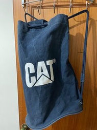 CAT Caterpillars  bag 工裝包 水桶 水桶包 帆布重水洗 全新保存完好 #龍年行大運