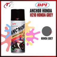 ANCHOR MOTOCYCLE HONDA Spray Can Tin Cat Paint 400ML H210 Honda Grey Sprey Ancer Honda Ori 100% Orig