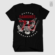 BAND T-SHIRT RAMONES T-SHIRT/ RAMONES 76 T-SHIRT/ ROCK METAL MUSIC T-SHIRT/ COLOR VERSION
