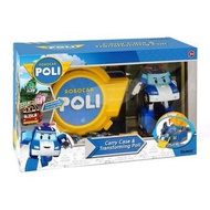 [預訂2409] Robocar Poli - Carry Case And Transforming Poli 救援小英雄波力：LED 變形波力手提基地