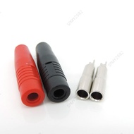 Brass copper 4mm Insulated Banana Female socket Jack Plug copper Wire Solder cable Connector  MY29B2