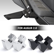 New Aluminum For YAMAHA Augur AUGUR 2.0 Motorcycle Accessories Rear Passenger Foot Pegs Mount Black 