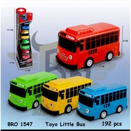 Tayo BUS LITTLE BUS GO MINI 4PCS PULLBACK Toy TAYO MINI Cute