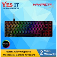 HyperX Alloy Origins 65 - Mechanical Gaming Keyboard (AQUA / RED) (4P5D6AA / 56R64AA)