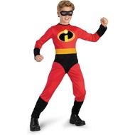 Incredibles Red Superhero Cool Kids Costume Set