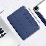 全城熱賣 - 美特爾 雅高系列 PC左右開皮套 帶支架&筆槽 適用於 iPad Pro 11 2022 / 2021 / 2020（藍色）