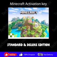 Minecraft Java & Bedrock Edition Standard & Deluxe Edition Activation Key