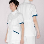 多色拉鏈納米抗菌護士護理員短袖上衣醫美診所制服NW6207