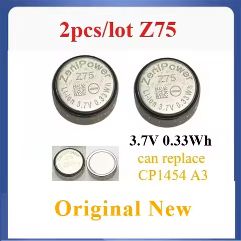 2PCS/LOT Z75 Capacitor Battery for Soundsport Free Gear IconX 2018 Galaxy Buds+ Live SM-R140 TWS Ear