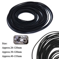 23-135mm Universal Mix Replacement Rubber CD DVD Rubber Belt Turntable New Assorted Strap Cassette T