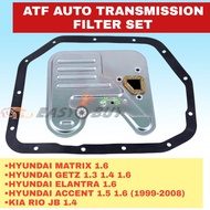 ATF Auto Transmission Filter Set (with gasket) - Hyundai Matrix 1.6 Elantra XD 1.6 Accent GETZ / Kia